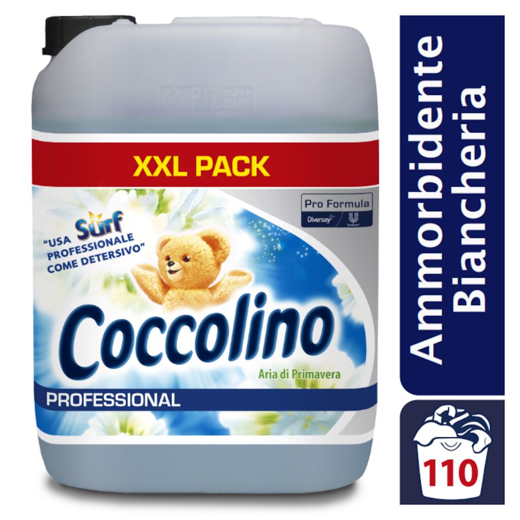 Coccolino Primavera 10L - Ammorbidente per biancheria